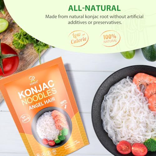 Soeos Konjac Noodles, Shirataki Noodle, Low Calorie thumb #5