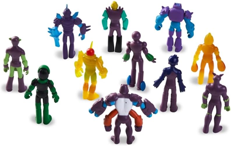 Set of 12 pcs Omnitrix Action Figures, Exclusive Collection Toys, Anime Character Figurines with Cake Toppers, Alien Hero Themed Party Decor Birthday Party Cake Decoration Supplies - Image 2