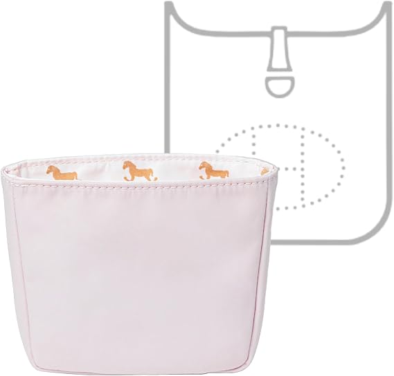 Bag-in-Bag for Hermes, Horse Pattern Waterproof, All 5 Types, Bag-in-Bag, Inner Bag, Compatible with Picotin PM MM, Birkin 25, Birkin 30, Garden Party TPM, Evelyn Mini, Lindy, Evelyn TPM