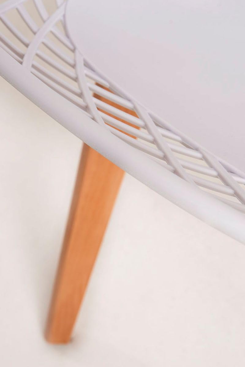 Regalos Miguel - Packs Sillas Comedor - Pack 2 Sillas Deli - Blanco