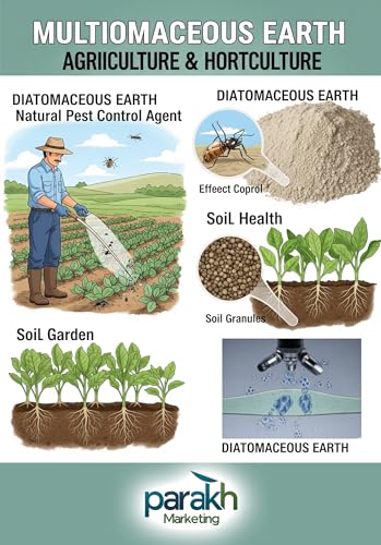 Image of DEE-E Diatomaceous Earth Powder | 100% Pure Natural Organic | Indoor Outdoor Pest Control Soil Amendment Deodorizer Cleaning Agent | (5 kg, Pack of 1)