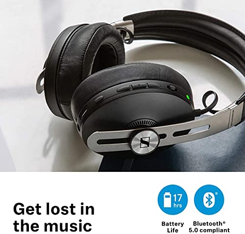 ایگرد | قیمت و خرید Sennheiser Momentum 3 Wireless Noise Cancelling  Headphones with Alexa, Auto On/Off, Smart Pause Functionality and Smart  Control App, Black Black (Renewed)