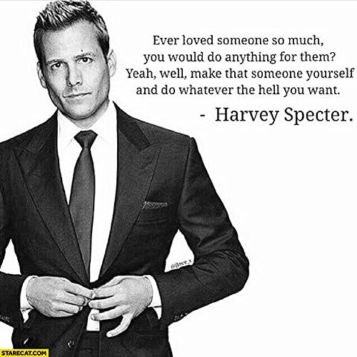 Get Motivated Harvey Specter's Quotes Poster 12x18 inch