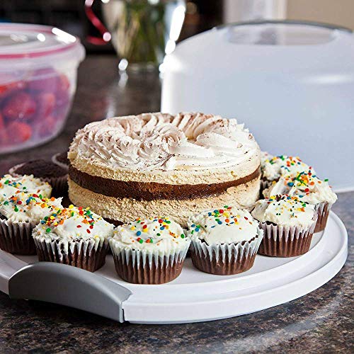 Tribello Extra Large Cake Storage Container, Cake Carrier With Handle 14 X 14 X 8 thumb #3