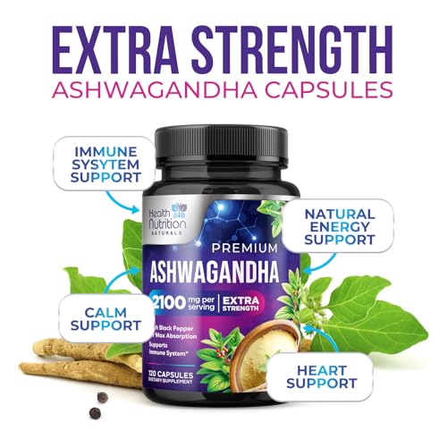 Health Nutrition Naturals 2100mg Capsules