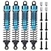(4-Pack) HobbyPark Aluminum Shocks Absorber 188004 for 1/10 Redcat Volcano Epx/epx PRO Volcano S30 Monster Truck HSP Brontosaurus Replacement