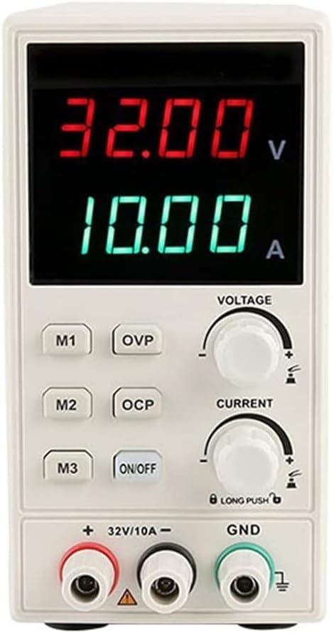 WGM新登場可変ラボDC電源40V / 20A / 300W調整可能な電圧レギュレータ安定器スイッチング実験室ベンチ電源 携帯電話、