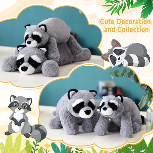Slojkardon Weighted Stuffed Animal, Cute Raccoon Plush Toys by Slojkardon - Used condition - Image 4