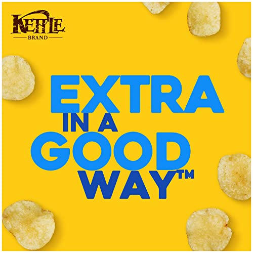Image of Kettle Brand Potato Chips, Salt & Vinegar Kettle Chips, Snack Bag, 2 Oz