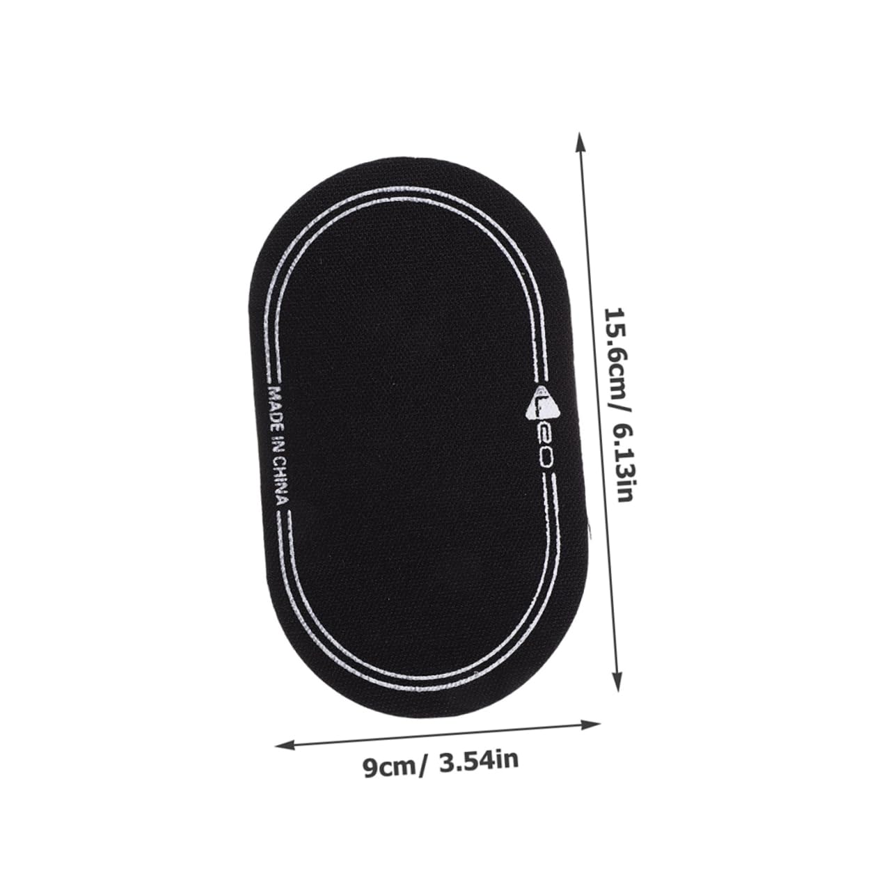 Garneck Bass Drum Protector Kit 4pcs Double Pedal Patch Drumhead Stickers Kick Drum Mute Pad Drumhead Protector Self-adhesive