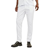 JACK & JONES Jpstmarco Jjbowie Noos Pantaloni per Uomo, Bianco