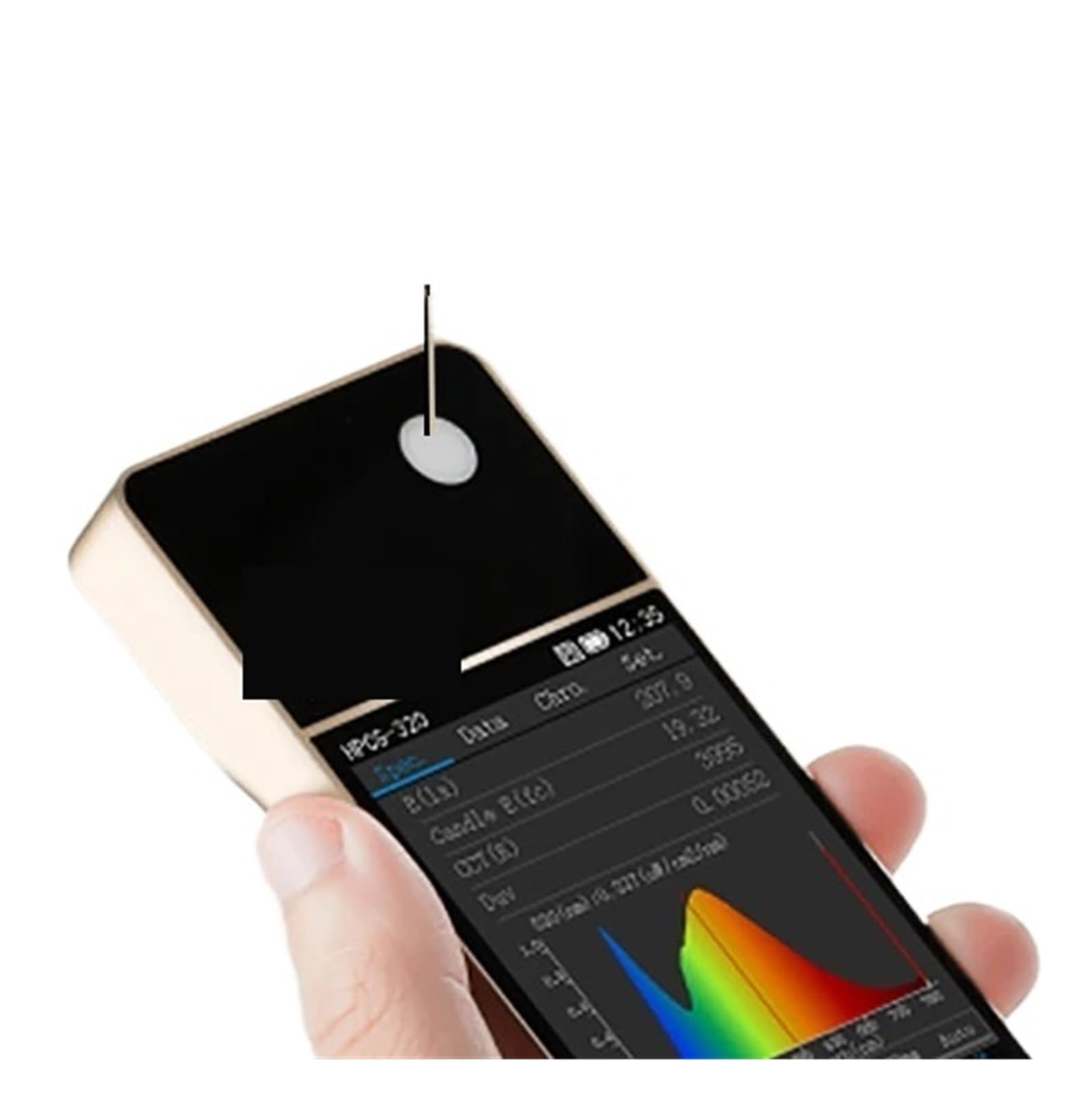 320 Spektrometer, Beleuchtung, LED-Tester, Spektrum-Lux-Messgerät, sehr geringer Stromverbrauch (Pegelsensor)