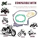 OTOHANS AUTOMOTIVE Gasket Set Compatible with Chinese Honda Engine 110cc 125cc Taotao ATV Dirt Bike Go Kart Quad 4 Wheeler Dune Buggy Coleman Coolester SSR Apollo 1P54FMI
