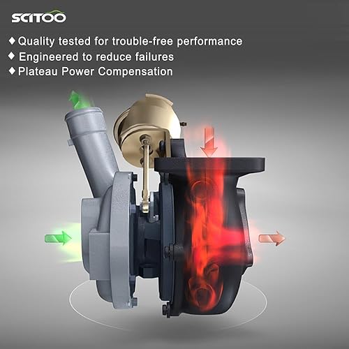 Miniatura 7 de SCITOO 55565353,860156,25198550 turbocompresor se adapta para 2013-2019 para Buick Encore 1.4L 2011-2019 para Chevrolet Cruze 1.4L 2016 para