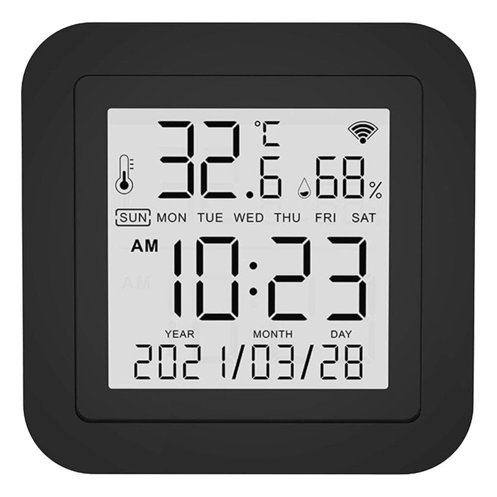 UKCOCO Indicatore Di Temperatura Digitale Monitor Di Umidità e Temperatura Igrometro Portatile Per Interni Misuratore Di Strumento Di Monitoraggio Umidità