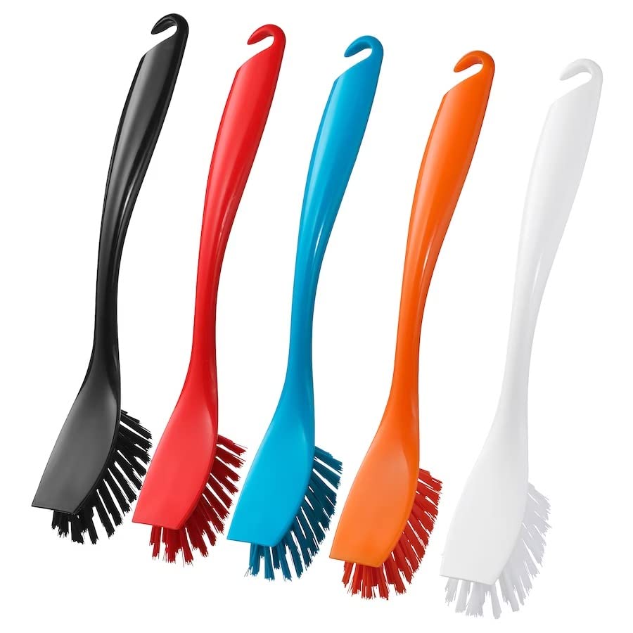 IKEA Dish-Washing Brush, Assorted Colours(Pack of 2)