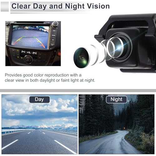 Image of License Plate Rear View Camera for Honda Civic Sedan 2019-2021 Park Assist Camera Backup Reverse Camera No.39530-TEA-H01