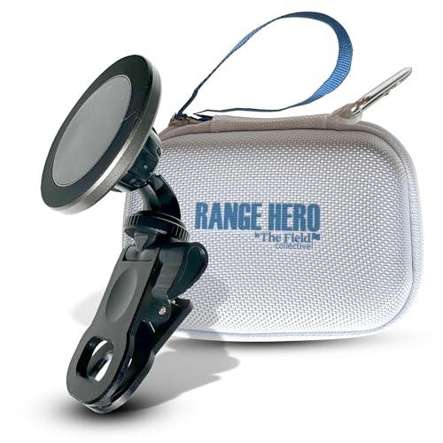 Range Hero Golf Swing Filming Tool – Portable, Secure, and Easy-to-Use Magnetic Clip for Smartphones – Capture Perfect Shots Every Time – Includes Protective Case – Ideal for Golf Enthusiasts