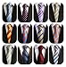 Weishang Lot 12 PCS Classic Men's 100% Silk Tie Necktie Woven JACQUARD Neck Ties (Style 1)