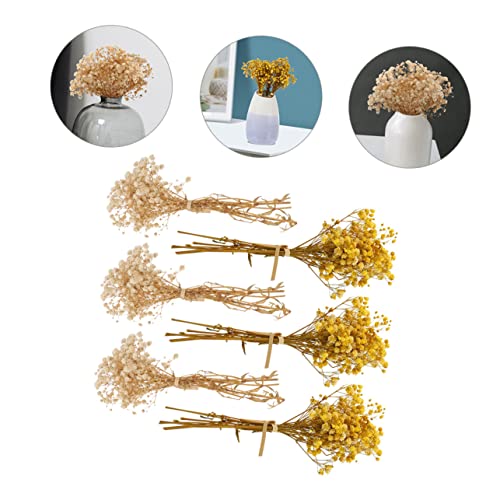 Flores Artificiales Secas Cabilock Babys Breath Decoración miniatura 2