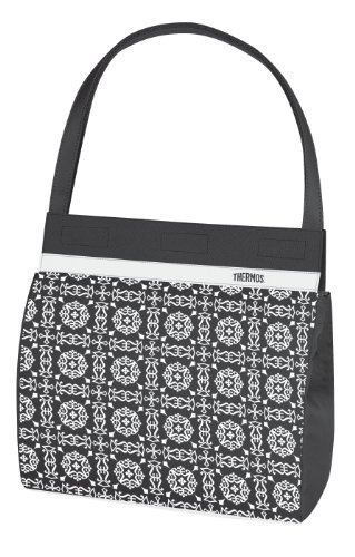 Thermos Raya 9-Can Duffle Lunch Bag, Black