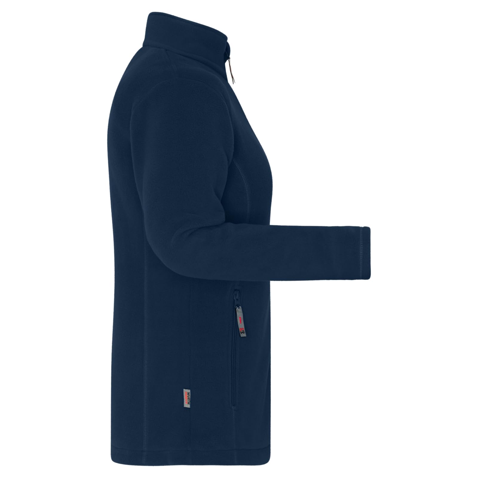 WüRTH MODYF Veste polaire de travail zippée femme Job marine
