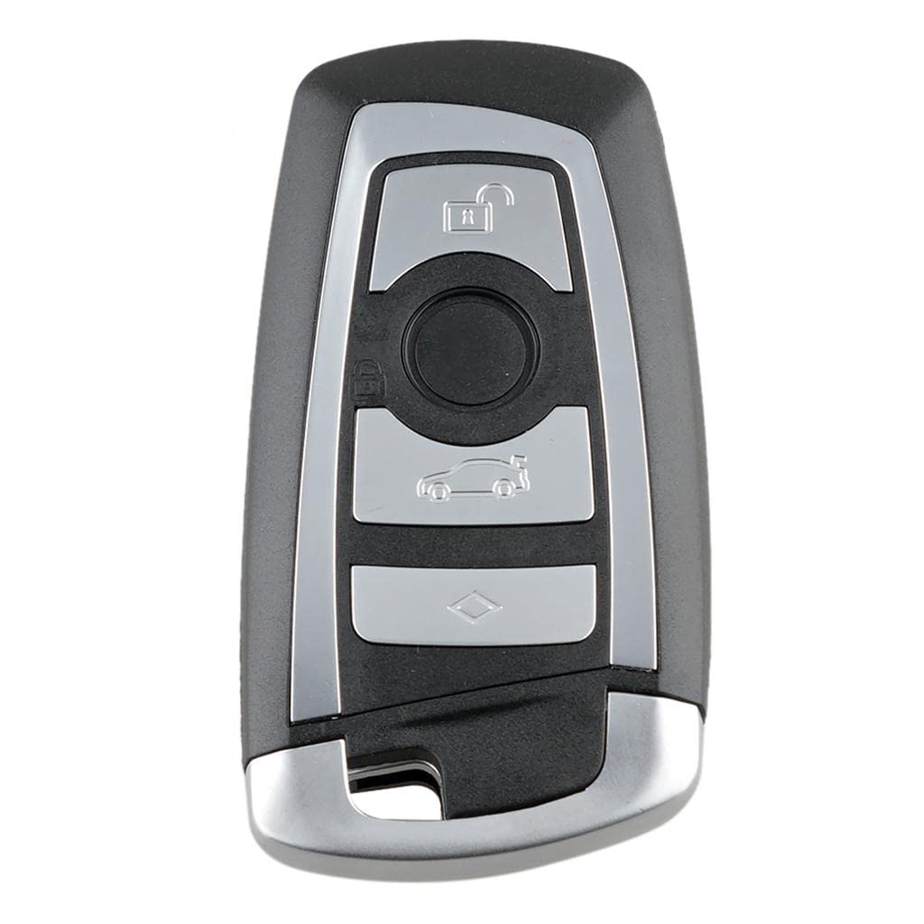 Carcasa de control remoto para automóvil de 4 botones compatible con serie 5 8