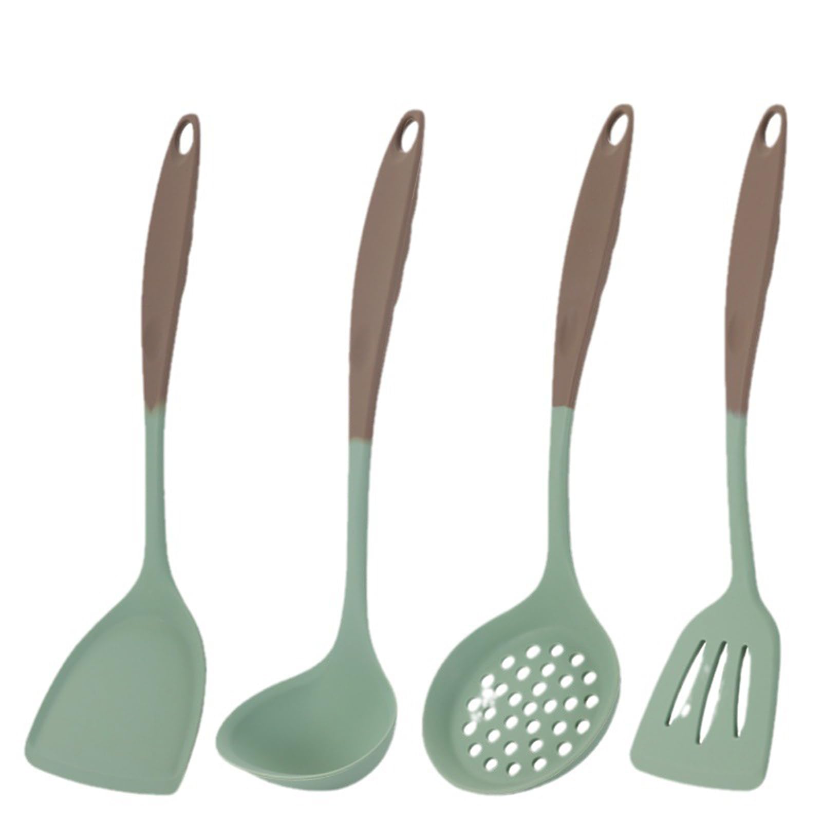 Juego De 4 Utensilios De Cocina De Silicona, Antiadherentes Y Resistentes Al Calor,Juego De Utensilios De Cocina,Kit De Utensilios De Cocina De Silicona