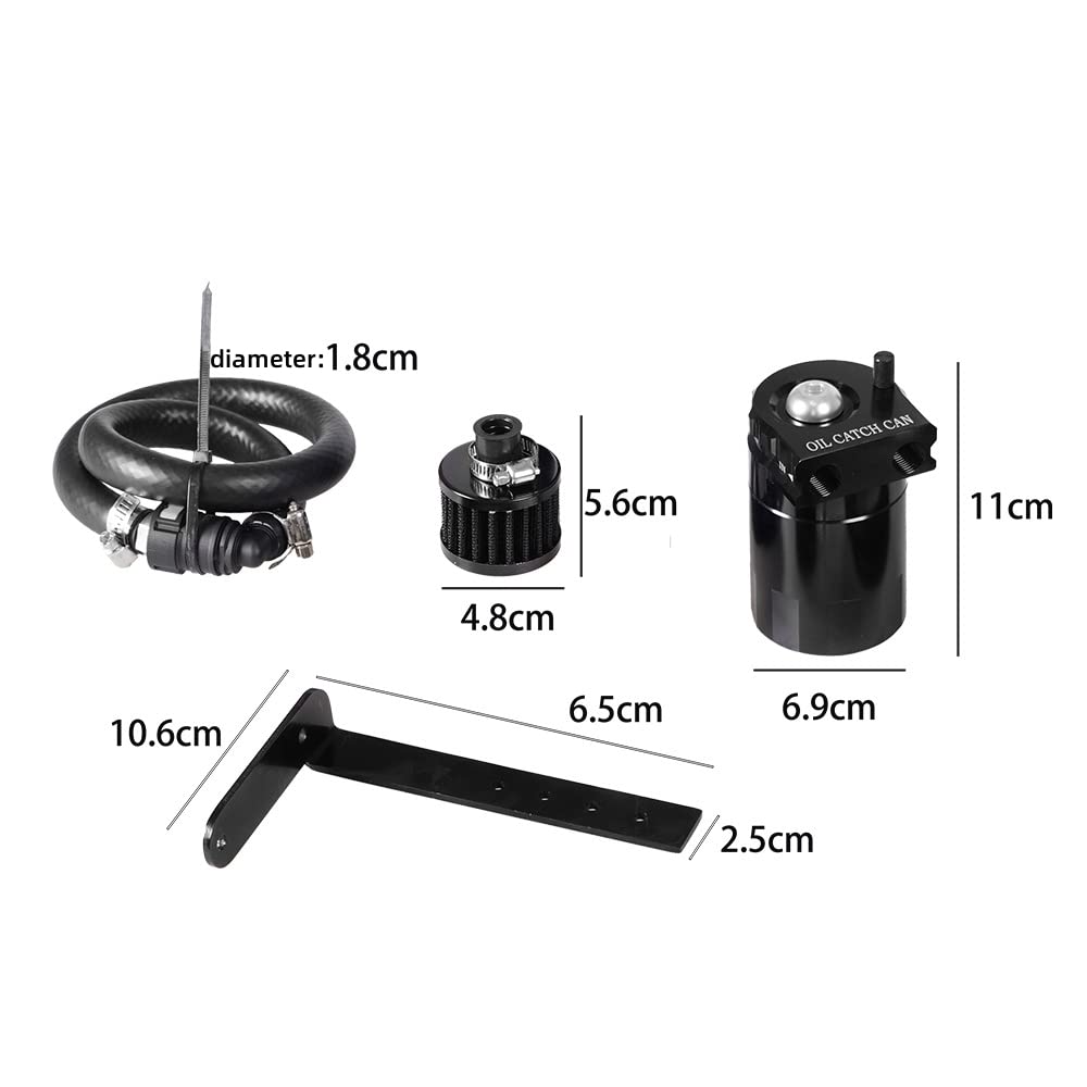 Réservoir Séparateur D'huile 300ml Pour Ford F150 3.5L Ecoboost - Avec Filtre Ventilation