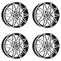 4x Carmani Felgen Alufelgen 18 Knut 8,0x18 ET25 5x112 black polish kompatibel mit VW Arteon Passat Phaeton Scirocco Sharan Tiguan 4x Carmani Felgen Alufelgen 18 Knut 8,0x18 ET25 5x112 black polish kompatibel mit VW Arteon Passat Phaeton Scirocco Sharan Tiguan