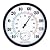 MUMTOP Indoor Outdoor Thermometer, 10 Inch Large Numbers Waterproof Wall Thermometer with Hygrometer for Patio Home Living Room Bedroom(Upgrade)
