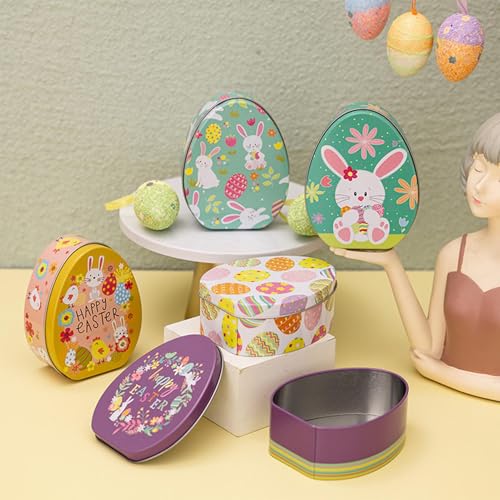 Pascua Candy Jar en pack de 8 para regalar bombones y organizar sorpresas 4