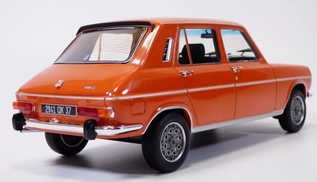 NOREV Simca 1100 TI 1974 Rouge Sumatra Voiture de Collection 1/18 Métal