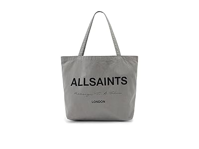 AllSaints Future Tote Handbags Gastor Green, Cotton