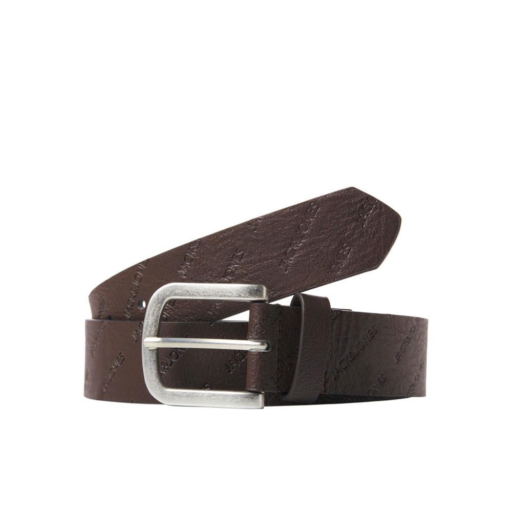 JACK & JONES Men's Jacharry Embossed Belt Noos Belt