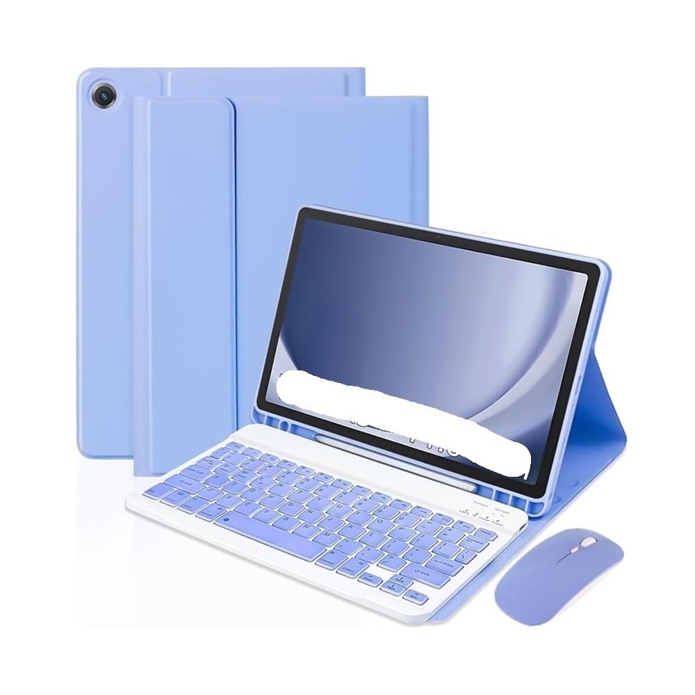 Funda con ranura para bolígrafo y teclado Samsung Tab S9 FE para evitar pérdidas 7