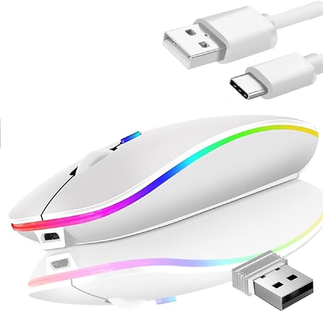 Ratón Inalámbrico Bluetooth Recargable 2