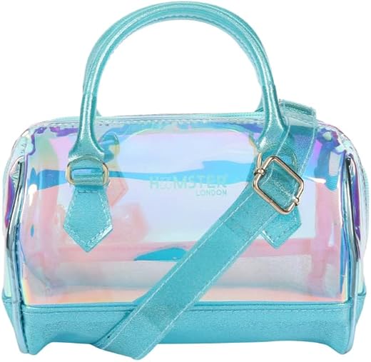 Hamster London Holo Duffle Sling Bags & Handbag for Women Sling Bags | Holographic Purses and Flash Reflective Shoulder Ba...