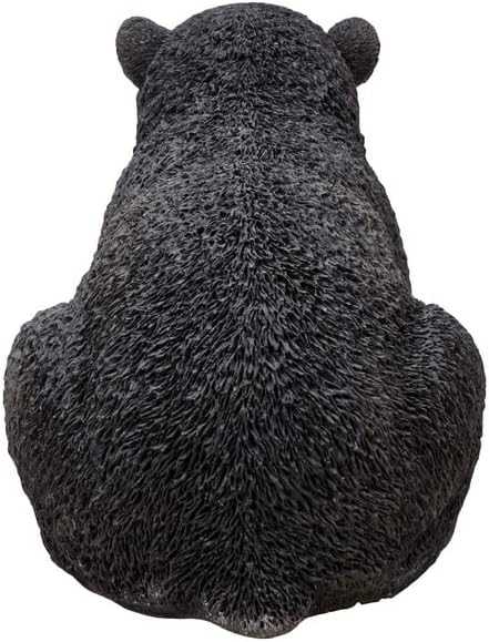 Hi-Line Gift Ltd Black Bear Cub Sitting Figurine