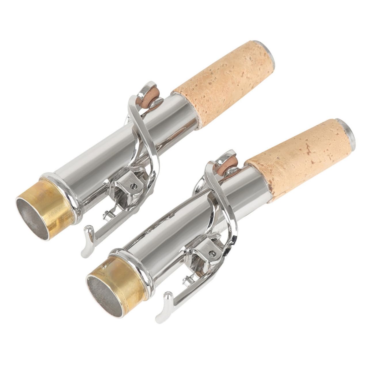 Saxofón Soprano Recto y Curvo, Juego de 2 Piezas de Cobre