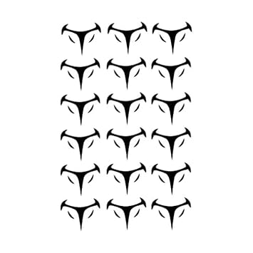Esdeaths Cosplay Tattoos,Anime Womens Chest Temporary Tattoo Sticker B