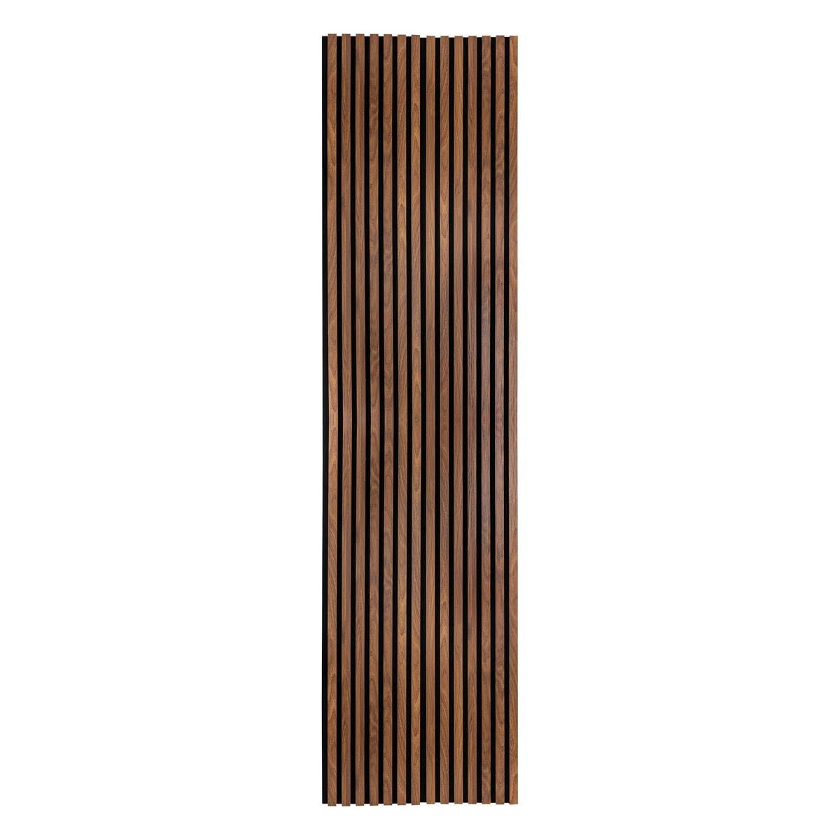 Atmosphera Créateur d'intérieur - Pannello Decorativo in Legno di Colva - 240x60cm - Finitura Noyer - Riduzione del Rumore