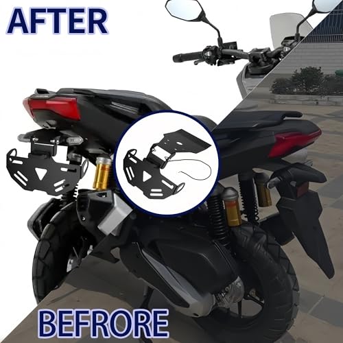 Support de Plaque Moto Pliable pour Honda ADV160 Rénovation - 6