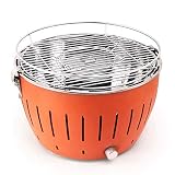 Elektrische Tischgrills Barbecue Indoor Runde Rauchfreie Separate Holzkohle im Freien,FüR Picknick,Camping Dauerhaft/Grill