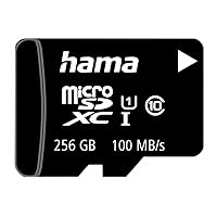 Hama - MicroSDXC 256 GB C10 UHS-I 80 MB/s, CIN Adattatore SD