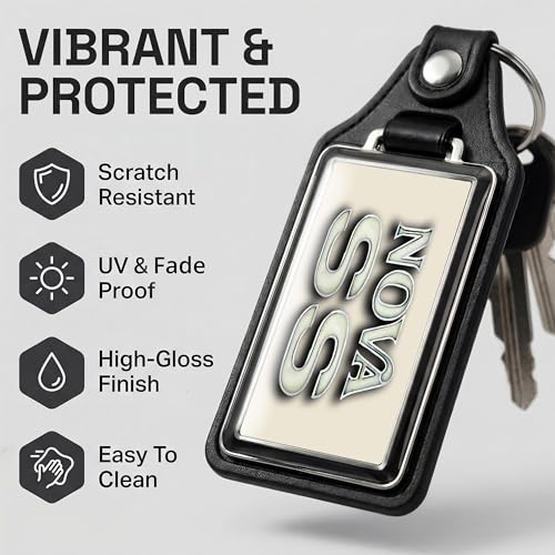 Image of Brotherhood Car Key Chain for Nova - Classic Models Keychain for Men and Women Gift Key Ring