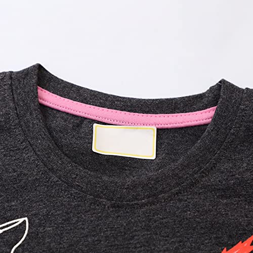 sfdgfhyf Toddler Boys' Kids Luminous Astronaut Planet and Spaceship Short Sleeve T Shirts Cotton Tops for Kids4