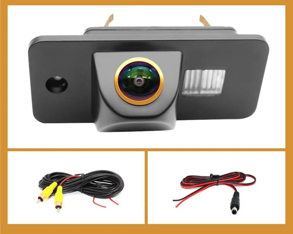 Telecamera Posteriore AHD CCD Car Rear View Telecamera Retromarcia Parcheggio Impermeabile IP67 Per Audi Per A3 S4 A4 A6 A8 Q7 RS4 RS6 Retrocamera Auto