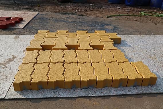 Image of Iron Oxide Pigment Powder Concrete Dye Colors | Vibrant Yellow Powdered Pigments for Cement, Mortar, Bricks, Tiles, Paint, Plaster & DIY Projects (4 Kg, Pack of 2)
