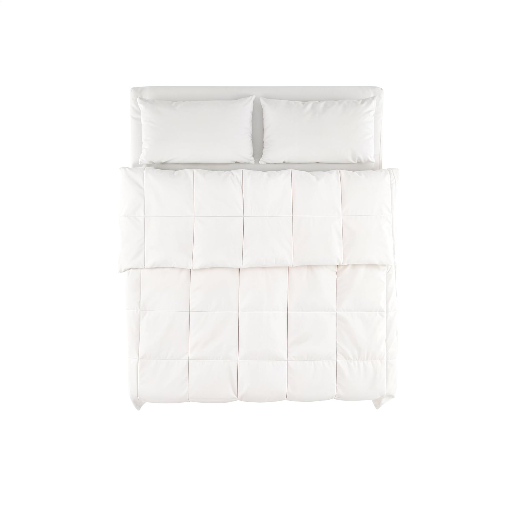 Italian Bed Linen Prestige letnia kołdra, biała, pojedyncza, 150 x 200 cm (IE-PR-bianco-1P)
